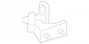 Upper rear right door hinge Mercedes W213 E 17-23