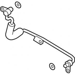Ford Explorer 20-2.3T Turbocharger Cooling Pipe