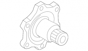 Intermediate shaft front right Audi Q5 8R 11-17 8 speed 2.0T