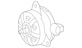 Right cooling fan motor for Toyota Rav4 13-18