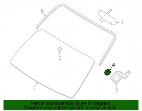 Rain sensor Nissan Maxima A36 16-23