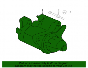 Starter Honda CRV 17-19 2.4
