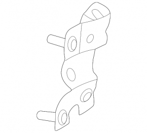 Bracket of auxiliary cooling pump Audi A3 8V 17-20 2.0T