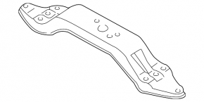 Bracket of the central engine mount Subaru Impreza 17-23 GK automatic transmission
