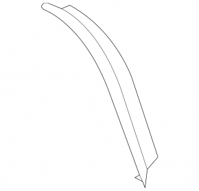 Left headlight trim BMW F30 12-15