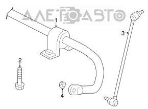 Front stabilizer VW Beetle 12-19
