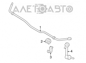 Rear stabilizer bar for Nissan Murano z51 09-14 AWD