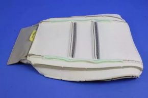 Rear row of seats 3 row Dodge Durango 14-17 leather beige