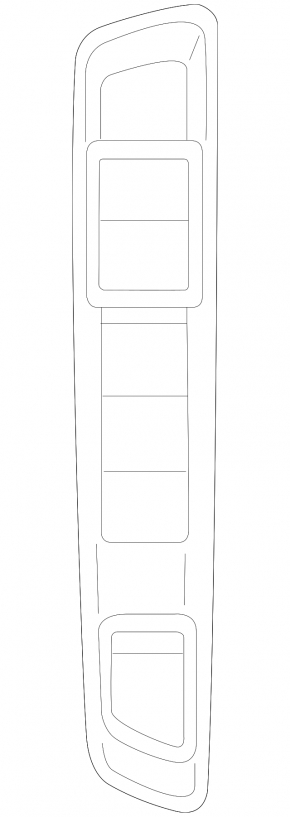 Block of buttons of the central console BMW X5 F15 14-18 for parking sensors and cameras 360