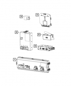 Jeep Compass 17-24 Driver's Seat Position Sensor