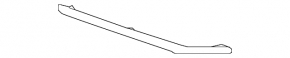 Radiator grill molding grill left Honda Insight 19-22 chrome
