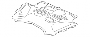 Insulation of the hood Acura TLX 15-17 prerest