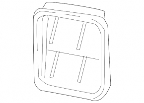 Right ventilation shield Nissan Rogue Sport 17-22