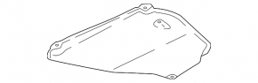 Rear bumper guard right Audi Q5 80A 18-21