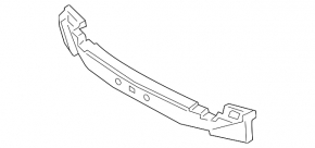 Front Bumper Absorber Hyundai Elantra AD 19-20 Rest