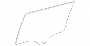 Mercedes H247 GLA 20-26 tinted rear right door glass