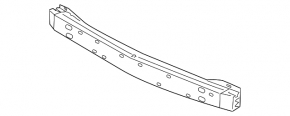 Mitsubishi Galant 04-12 front bumper reinforcement