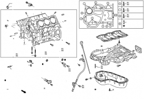 Toyota Sienna 11-20 2GRFE 3.5 Engine Oil Injector