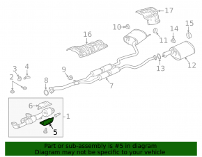 Honda Passport 19-25 Exhaust Manifold Guard