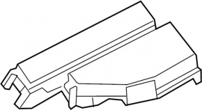 Nissan Pathfinder 13-20 Front Left Underhood Fuse Box Cover