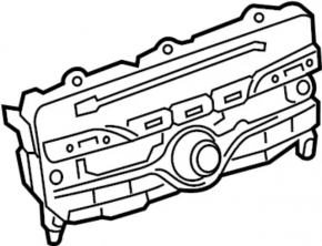 Infiniti QX30 17-19 Radio Control Panel