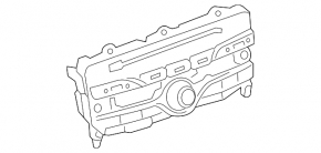 Infiniti QX30 17-19 Radio Control Panel