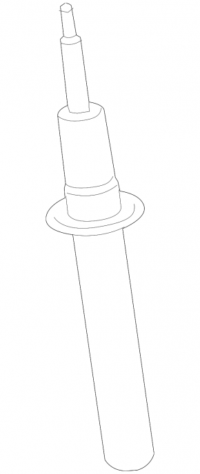 Shock absorber front right Volvo V90 17-22 usa electric