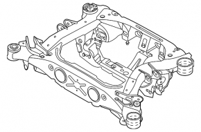 Rear subframe BMW i4 22-26