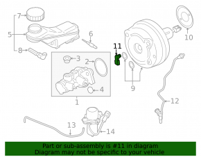 BMW i3 14-21 Vacuum Booster Sensor