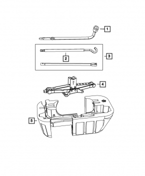 Tool set set Dodge Journey 11-20