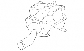 Steering column switch left Audi Q7 4L 10-15