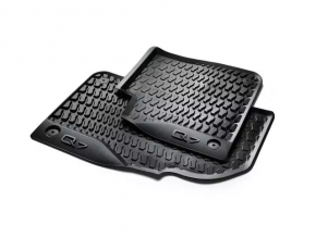 Front right interior mat Audi Q7 16- rubber, black