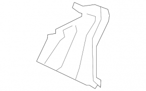Right front panel trim for Toyota Camry v70 18-24 gray, scratches