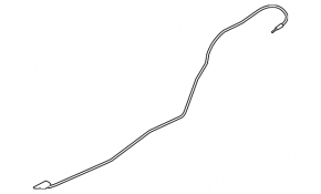 Mitsubishi Lancer 10-17 Fuel Filler Door Cable