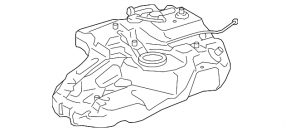 Lexus RX350 Fuel Tank 10-15