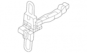 Rear left door limiter Kia Sorento 21-25 HEV, PHEV