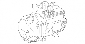 Lexus ES300h 13-18 Air Conditioning Compressor