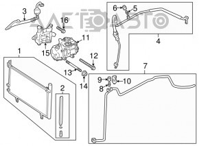 Lexus ES300h 13-18 Air Conditioning Compressor