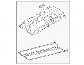 Valve cover BMW X5 G05 19-23 3.0T B58B30C