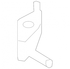 Muffler bracket center left BMW 5 G30 18-23 4.4T