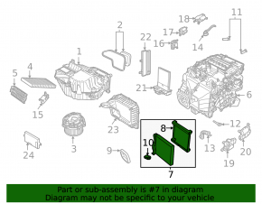 Evaporator Volkswagen ID.4 21-23