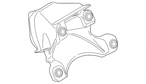 Right Engine Mount Bracket BMW 5 F10 11-16 3.0T RWD