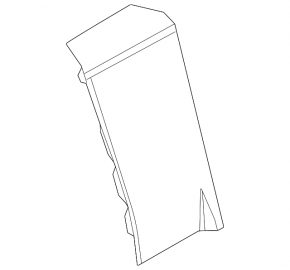 Outer Wing Light Cover Right Nissan Rogue 21-24
