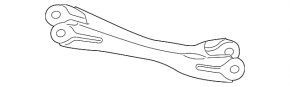 Lower Rear Left Front Transverse Arm BMW i3 14-20