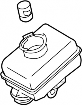 Nissan 350z Master Cylinder Reservoir