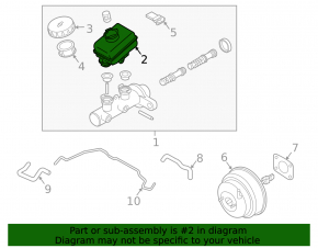 Nissan 350z Master Cylinder Reservoir
