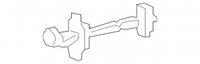 Rear left door stop for Honda Accord 13-17