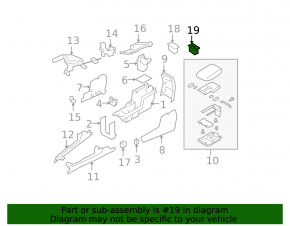 AUXILIARY AUDIO JACK Subaru Impreza WRX GH 08-12