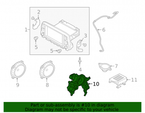 Subwoofer Hyundai Kona 18-23