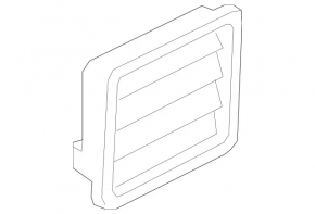 Ventilation shield left Mercedes GLS-class X166 13-19 OEM